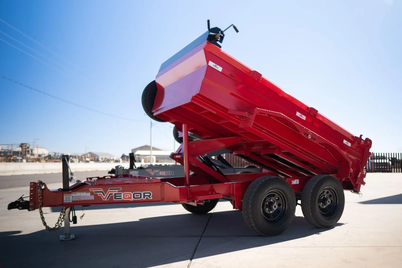 Veqor dump trailer
